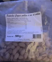 Pistache coques grillées à sec et salées
