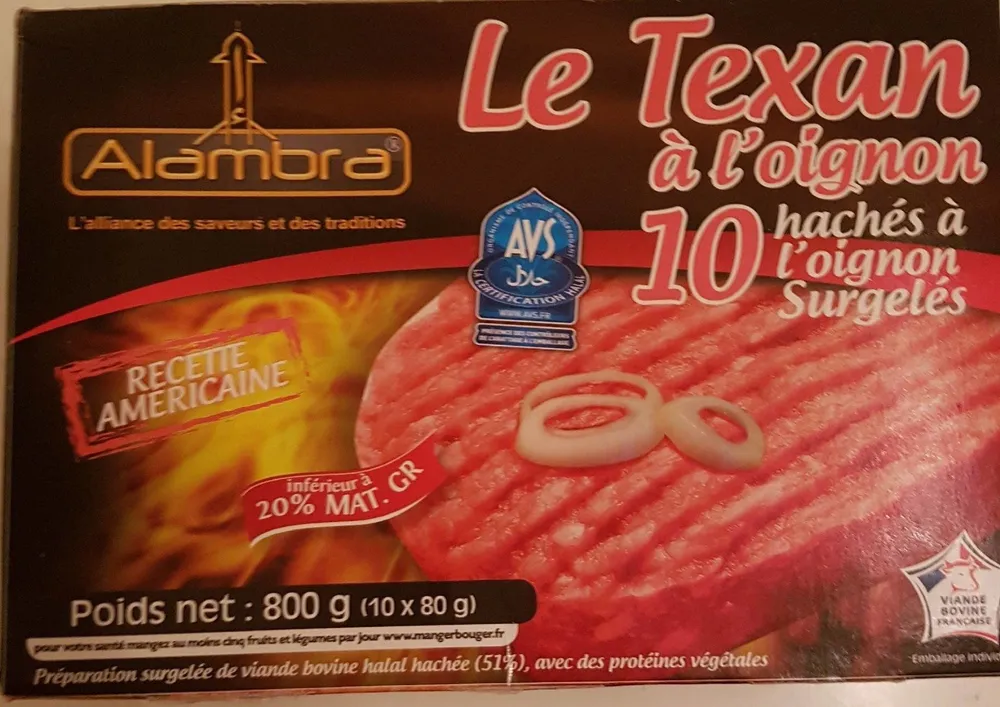 steak le texan à l'oignon