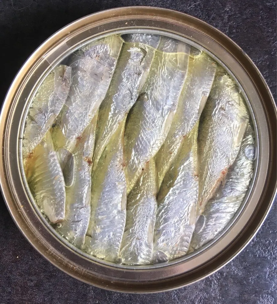 Sprats a l'huile d'olive