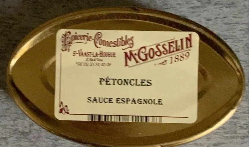 Pétoncles sauce espagnole
