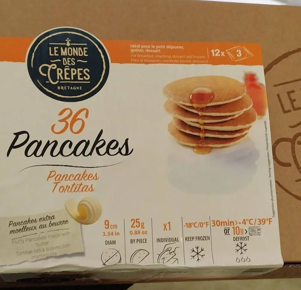 Pancakes au beurre