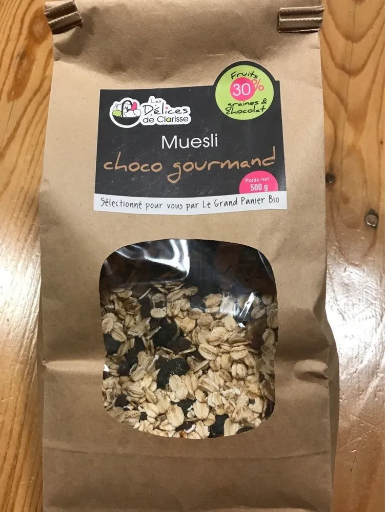 Muesli choco gourmand