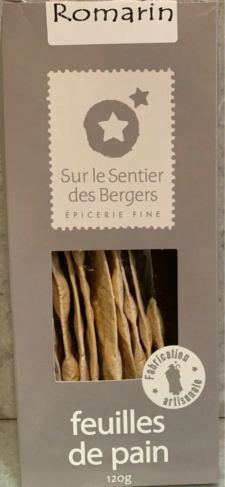 Feuilles de pain