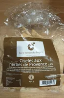 Ciselés aux herbes de Provence