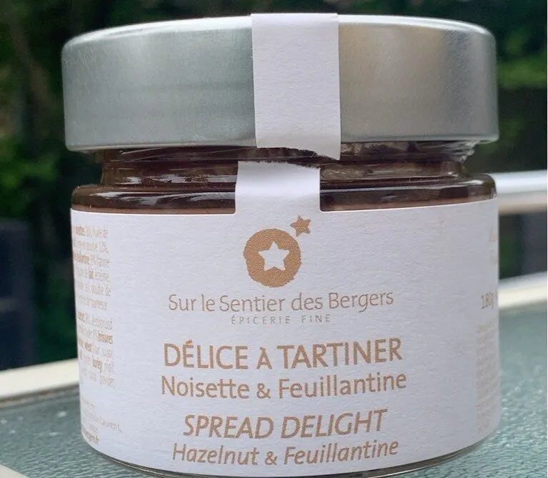 Délice à tartiner Noisette & Feuillantine