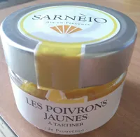 Les poivrons jaunes à tartiner