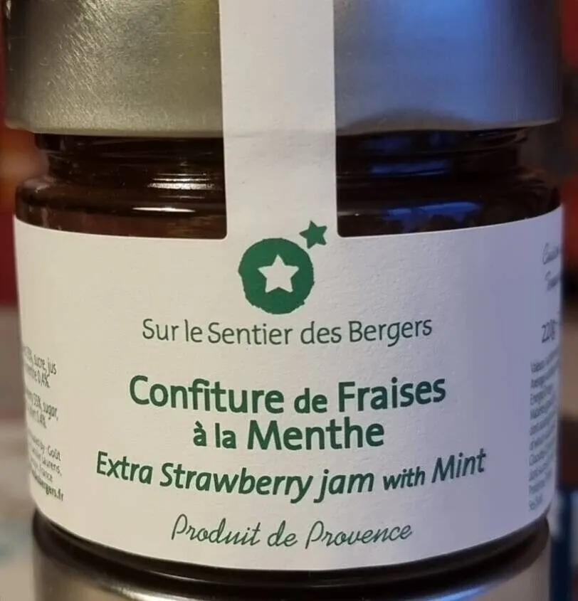 Confiture de Fraise à la Menthe