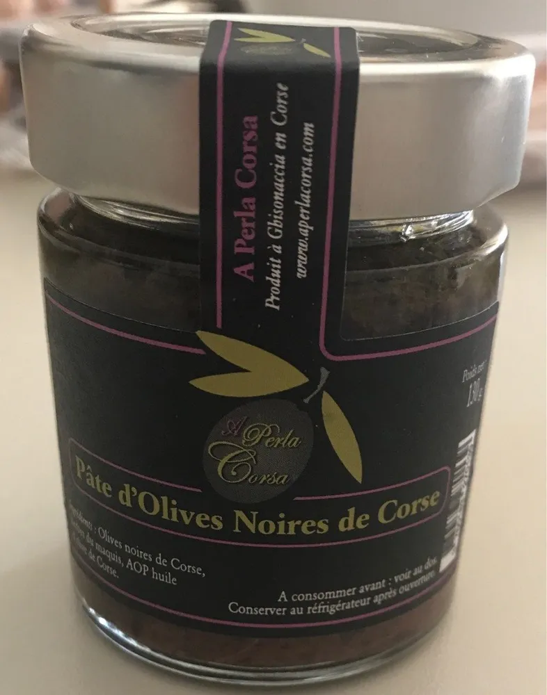 Pate d'olives noires de Corse