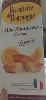 Mini financiers Orange