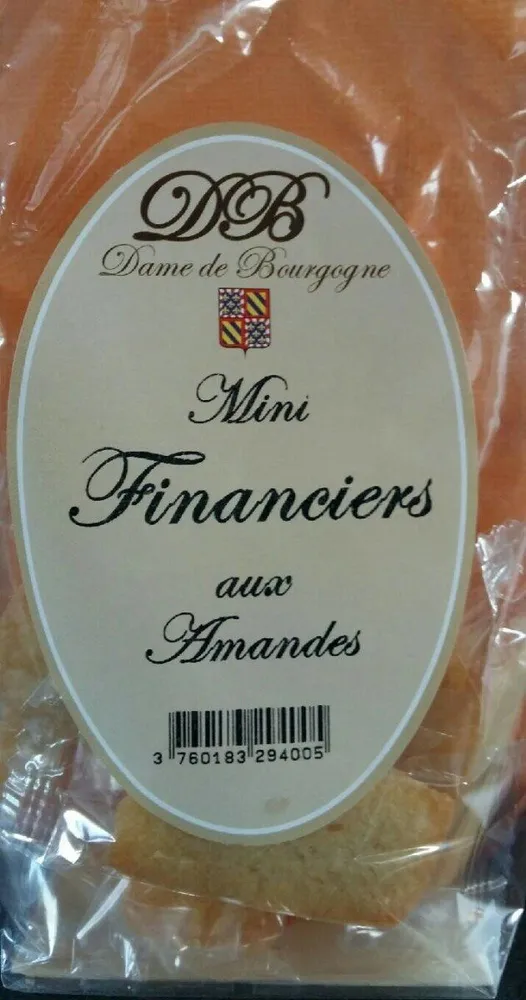 Mini financiers aux amandes