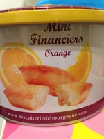 Mini financiers orange