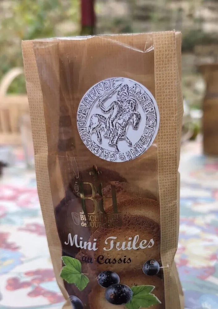 Mini tuiles au cassis