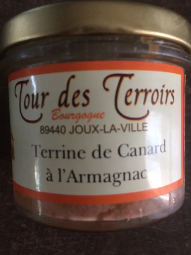 Terrine de canard à l'armagnac