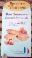 Mini financier aux caramel beurre salé