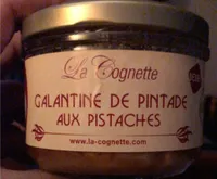 Galantine de pintade aux pistaches