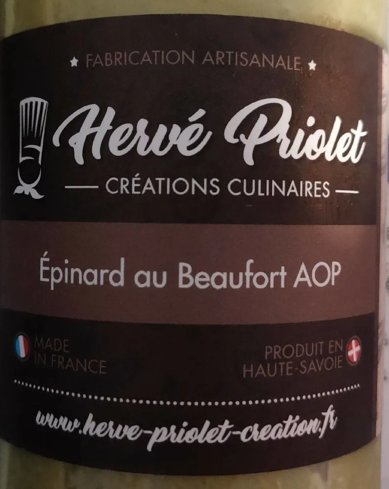 Épinard au beaufort