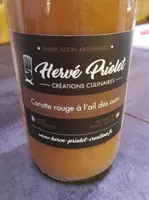 SOUPE DE CAROTTE ROUGE A LAIL DES OURS