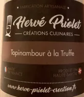 Soupe topinambour a la truffe