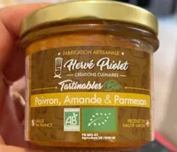 Tartinable poivron amande et parmesan