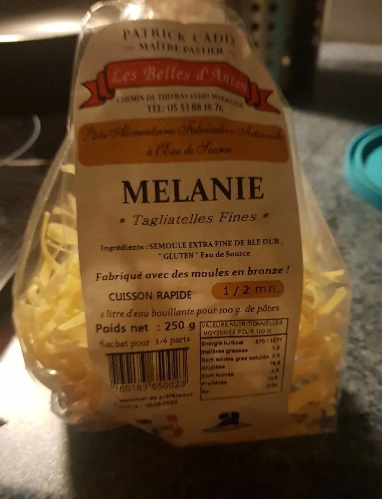 Tagliatelles fines