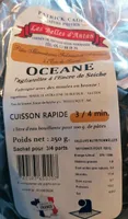 Les belles d antan oceane tagliatelle a l encre de Seiche