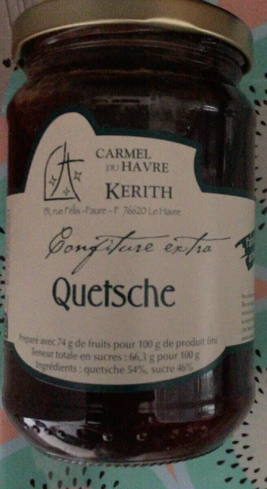 confiture extra quetsche