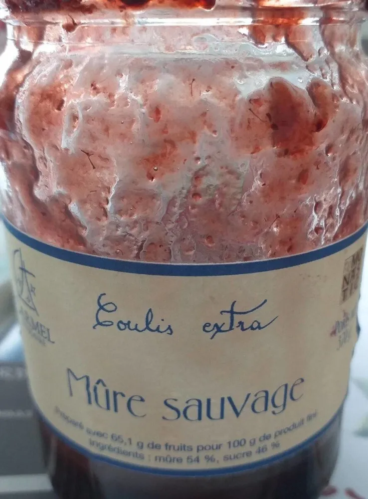 Coulis Mure sauvage