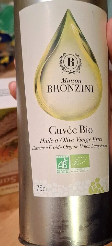 Huile d'olive Cuvée bio