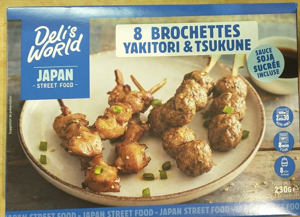 Brochettes Yakitori & Yaki Tsukune