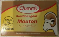 Bouillon cube mouton halal