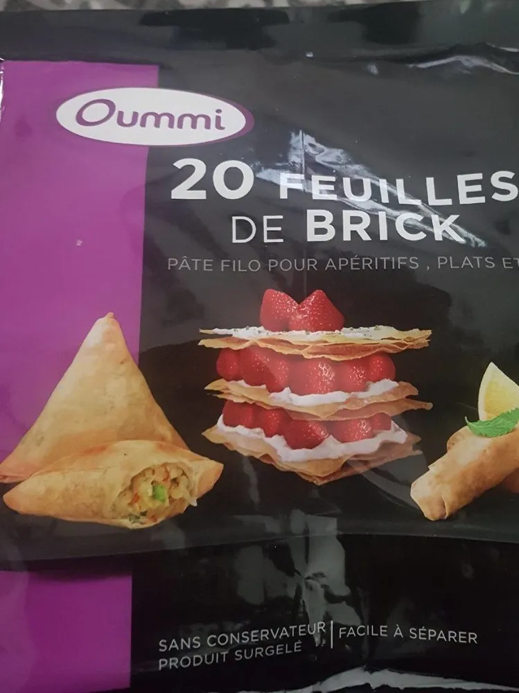 Feuilles de brick