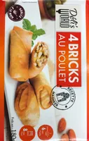 4 bricks au poulet