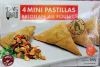 Mini pastillas briouate au poulet
