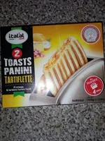 Toasts panini tartiflette