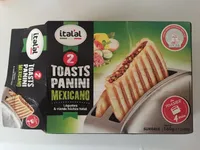Toasts panini mexicano