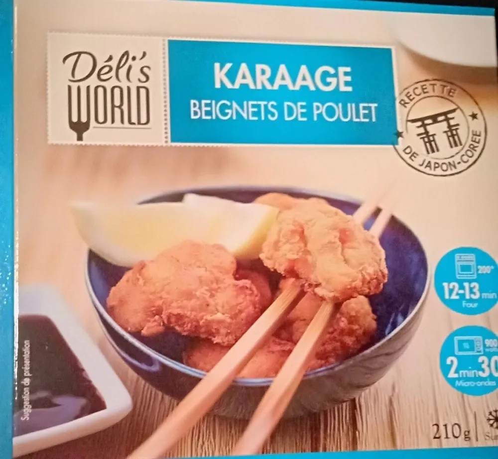 Karaage beignets de poulet