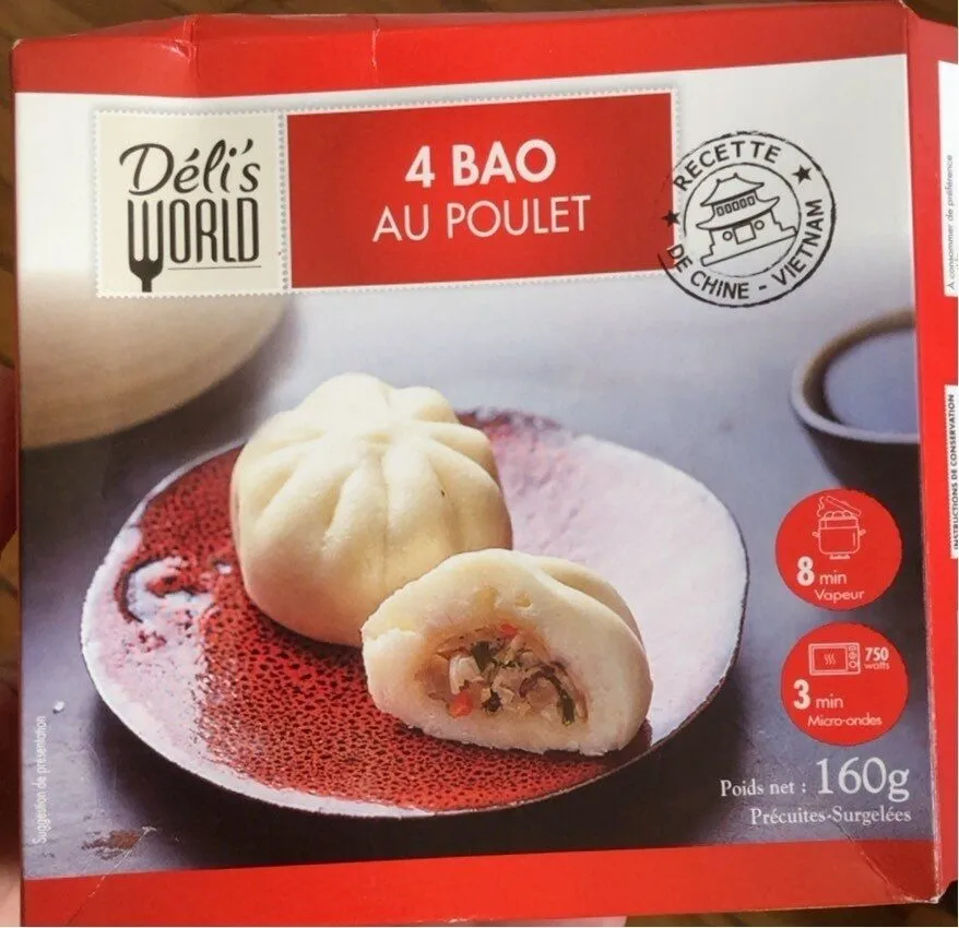4 bao au poulet