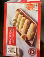 8 Nems au poulet sauce Nuoc Mam