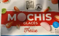 mochis glacés fraise