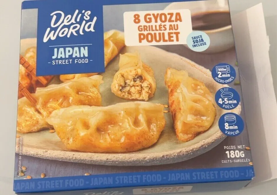 8 GYOZA grillés au POULET