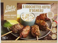 6 BROCHETTES KEFTA D'AGNEAU
