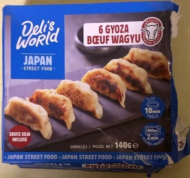 6 Gyoza Bœuf Wagyu