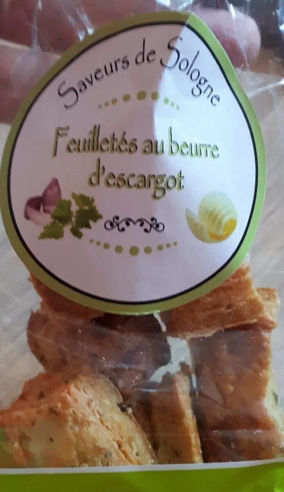Saveurs de Sologne - Feuilletés au beurre d'escargot