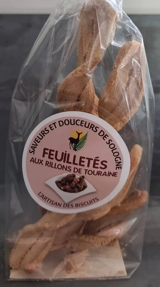 Feuilletés aux rillons de Touraine
