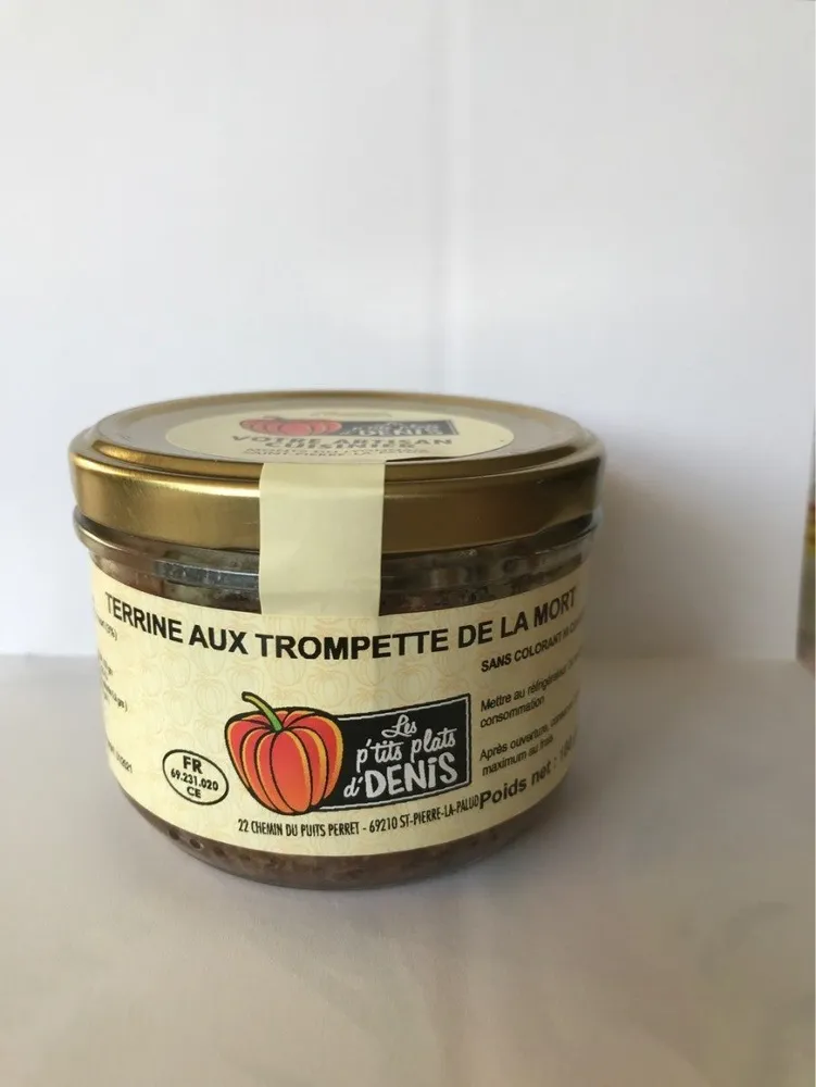Terrine aux trompettes de mort
