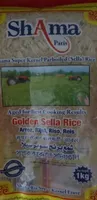 Golden sella rice