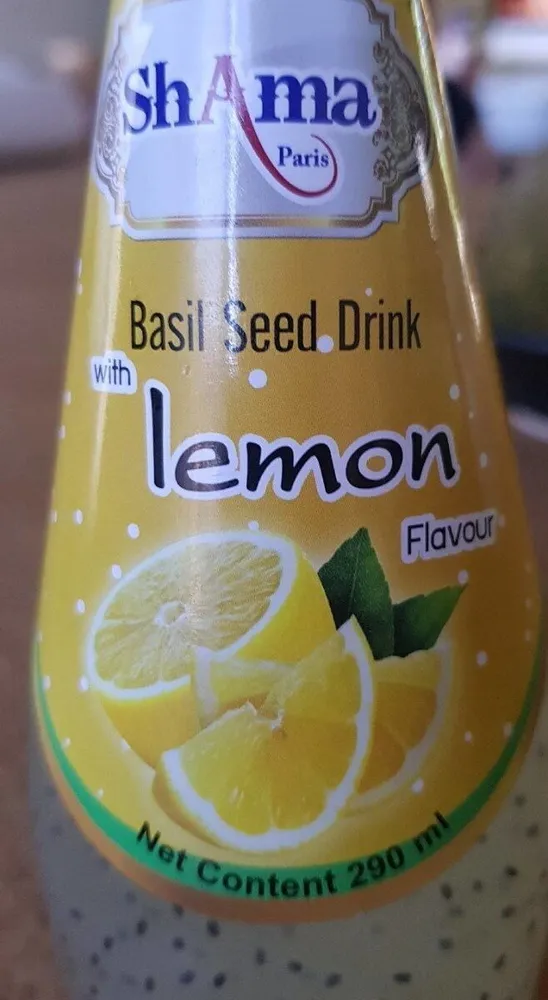 Basil  Seed Drink with lemon flavour
