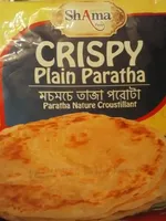 Crispy plain paratha