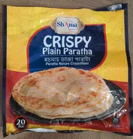 Crispy plain paratha