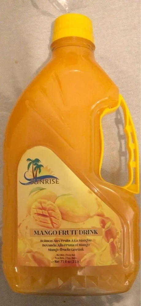 Mango fruit drink